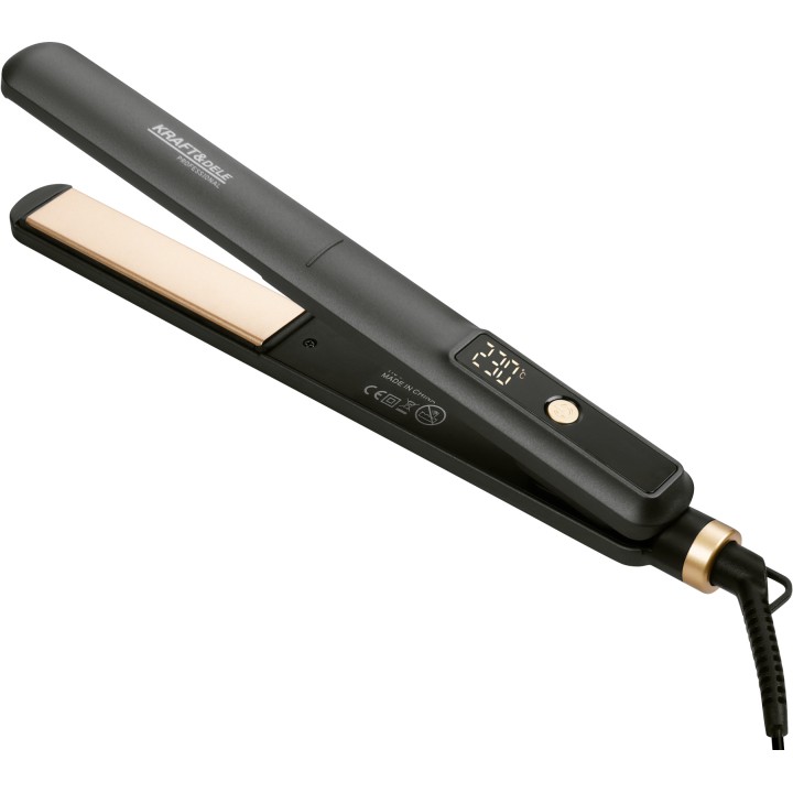 Prostownica do włosów z regulacją i wyświetlaczem 60W 150-230st