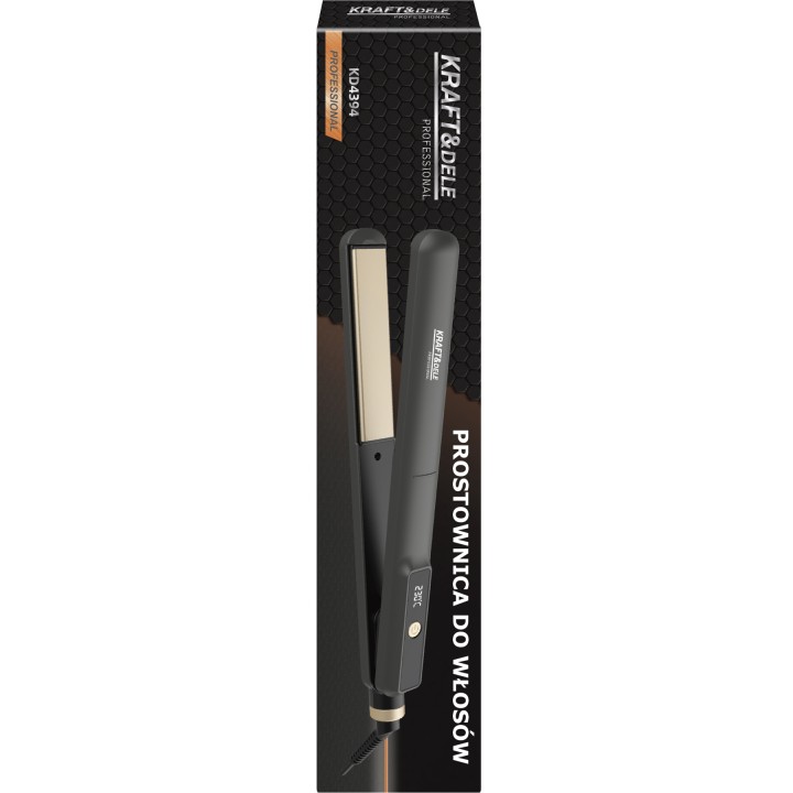Prostownica do włosów z regulacją i wyświetlaczem 60W 150-230st