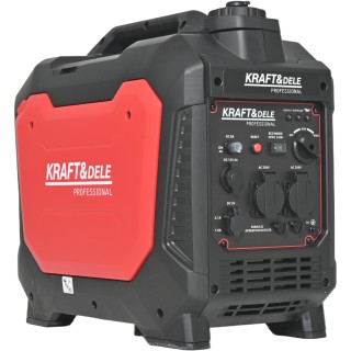 Agregat prądotwórczy generator prądu jednofazowy 3,7kW 12/230V + USB