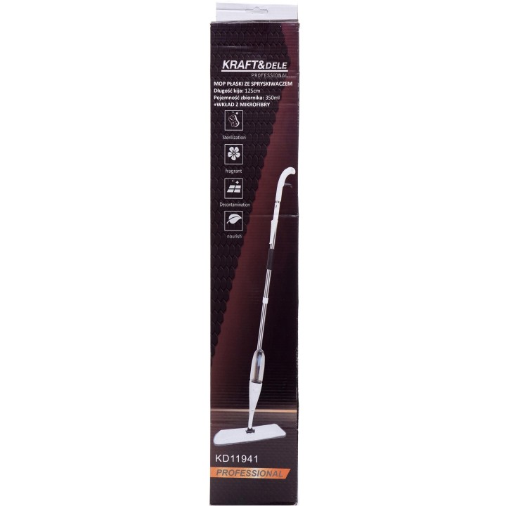 Mop ze spryskiwaczem 350ml + wkład z mikrofibry KD11941
