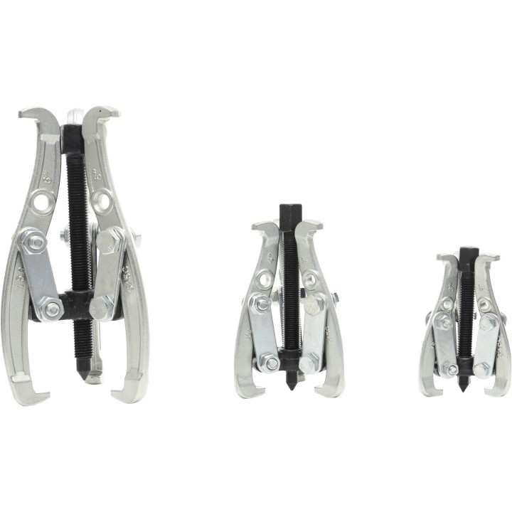 Ściągacz 3-ramienny uniwersalny kpl.  zestaw ściągaczy 3-6cali