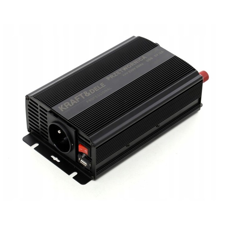 PRZETWORNICA SAMOCHODOWA NAPIĘCIA 12V 230V 1000W