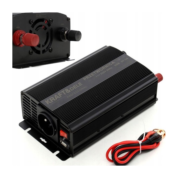 PRZETWORNICA SAMOCHODOWA NAPIĘCIA 24V 230V 700W