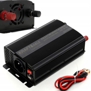 PRZETWORNICA SAMOCHODOWA NAPIĘCIA 24V 230V 1000W