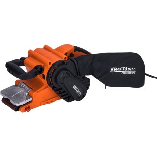 SZLIFIERKA TAŚMOWA z regulacją 2000W CZYSZCZARKA CZOŁG  76x533mm + worek