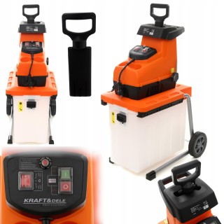 ROZDRABNIACZ DO GAŁĘZI, RĘBAK FREZOWY 2800W