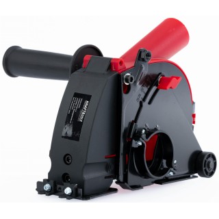 Osłona przeciwpyłowa z funkcją odsysania do szlifierki bruzdownicy 115/125mm + redukcje