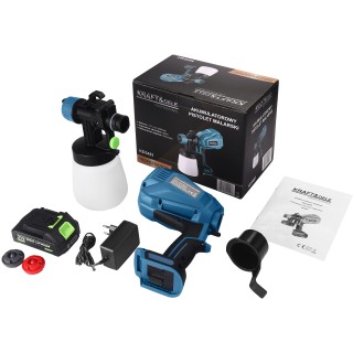 Akumulatorowy pistolet natryskowy 21V 2000mAh