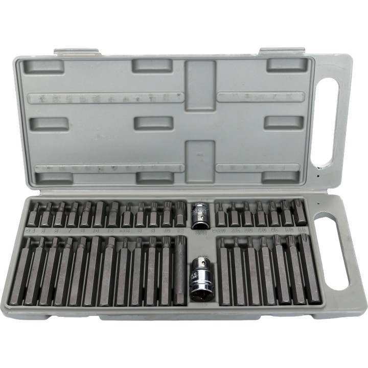 Komplet zestaw bitów specjalistycznych HEX, TORX, SPLINE 40 el.