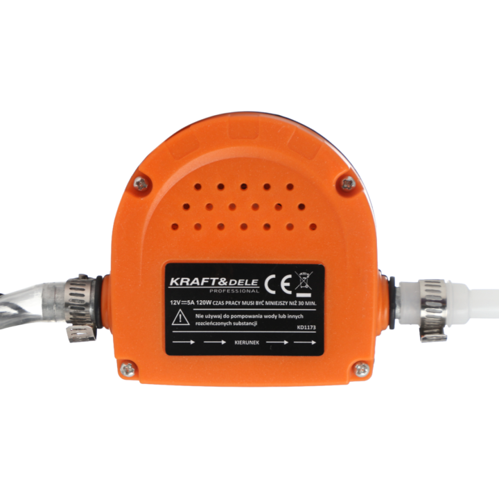 POMPA DO SPUSZCZANIA PALIWA ROPY OLEJU 12V 120W