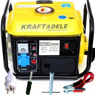 AGREGAT PRĄDOTWÓRCZY GENERATOR PRĄDU 1500W 2KM 230