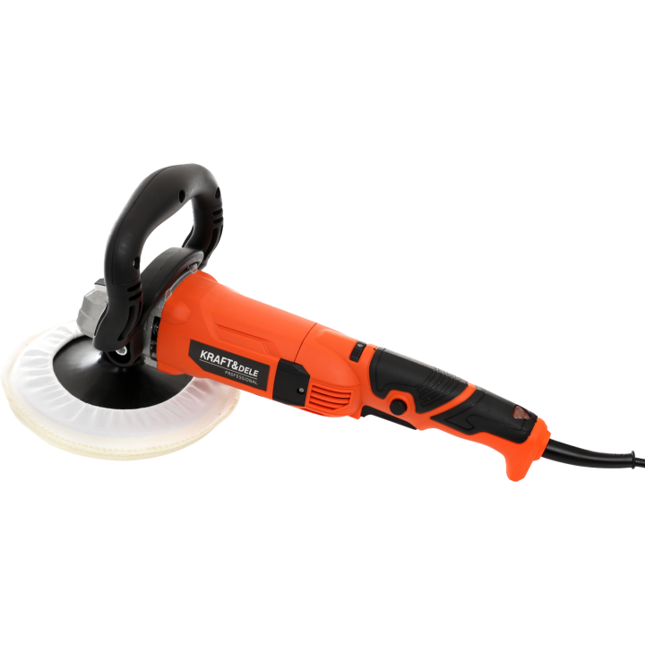 Polerka elektryczna samochodowa 2600W 180 mm z regulacją + futerko