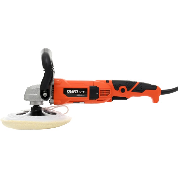 Polerka elektryczna samochodowa 2600W 180 mm z regulacją + futerko