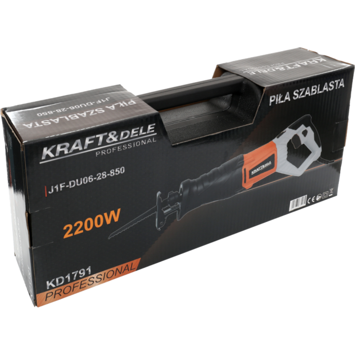 Piła szablasta elektryczna lisi ogon 115mm 2200W + walizka KD1791
