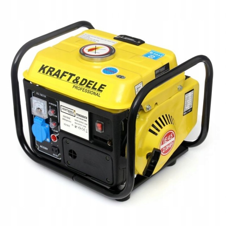 AGREGAT PRĄDOTWÓRCZY GENERATOR PRĄDU 1500W 2KM 230