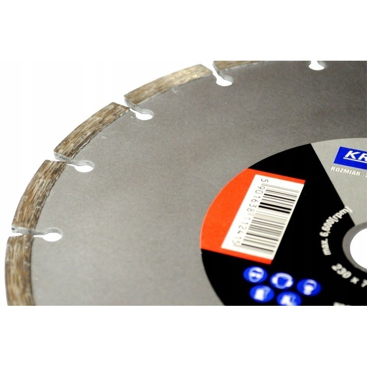 TARCZA DIAMENTOWA SEGMENTOWA 230mm 7 BETONU KOSTKI