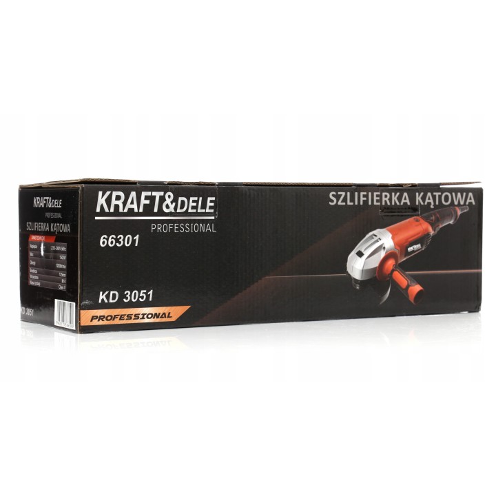 SZLIFIERKA KĄTOWA 1500W 125MM KĄTÓWKA DIAX KRAFT