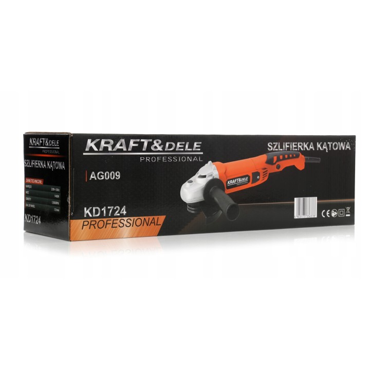 SZLIFIERKA KĄTOWA 1400W 125mm KĄTÓWKA DIAX KRAFT