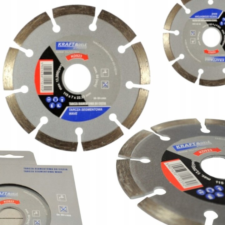 TARCZA DIAMENTOWA SEGMENTOWA DO CIĘCIA WAVE 115mm