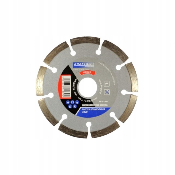 TARCZA DIAMENTOWA SEGMENTOWA DO CIĘCIA WAVE 115mm