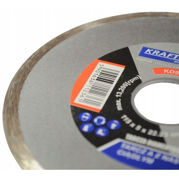 TARCZA DO CIĘCIA BETONU DIAMENTOWA 115x5x22,23