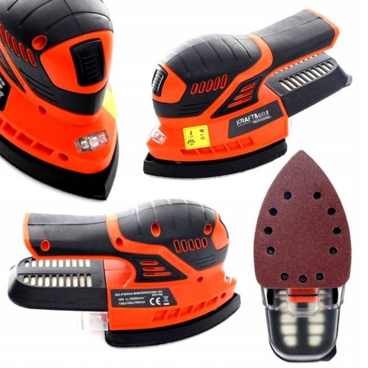 SZLIFIERKA MIMOŚRODOWA AKUMULATOROWA 18V X-SERIES