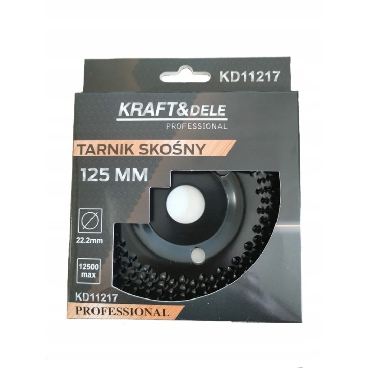 TARCZA DO SZLIFOWANIA DREWNA TARNIK SKOŚNA 125 mm