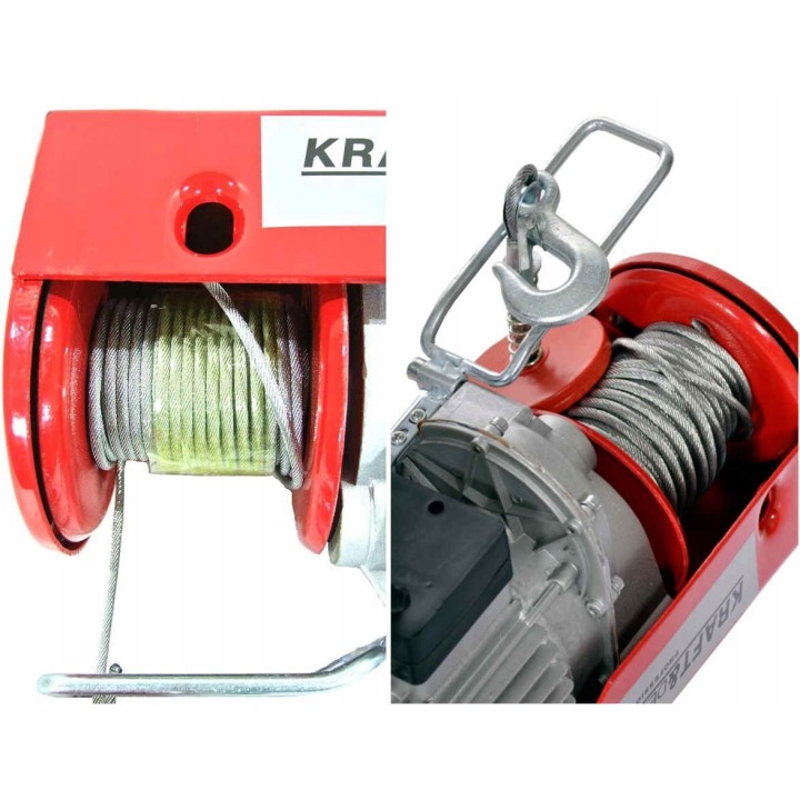 WCIĄGARKA WYCIĄGARKA 230V ELEKTRYCZNA 1000W 500KG