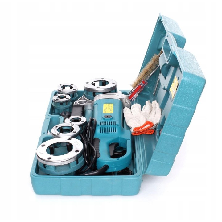 GWINTOWNICA ELEKTRYCZNA DO RUR 2300W + 6 NARZYNEK