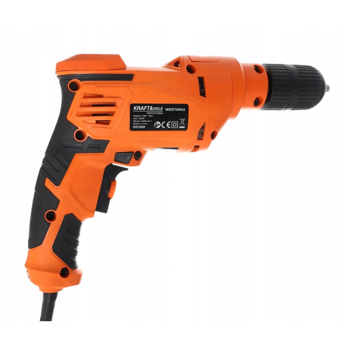WIERTARKA ELEKTRYCZNA 230V 1200W 13mm 0-2880min