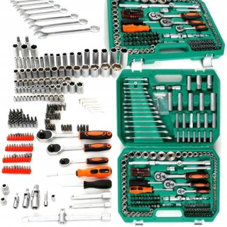 ZESTAW 216 KLUCZY KLUCZE NASADOWE TORX NARZEDZIOWY