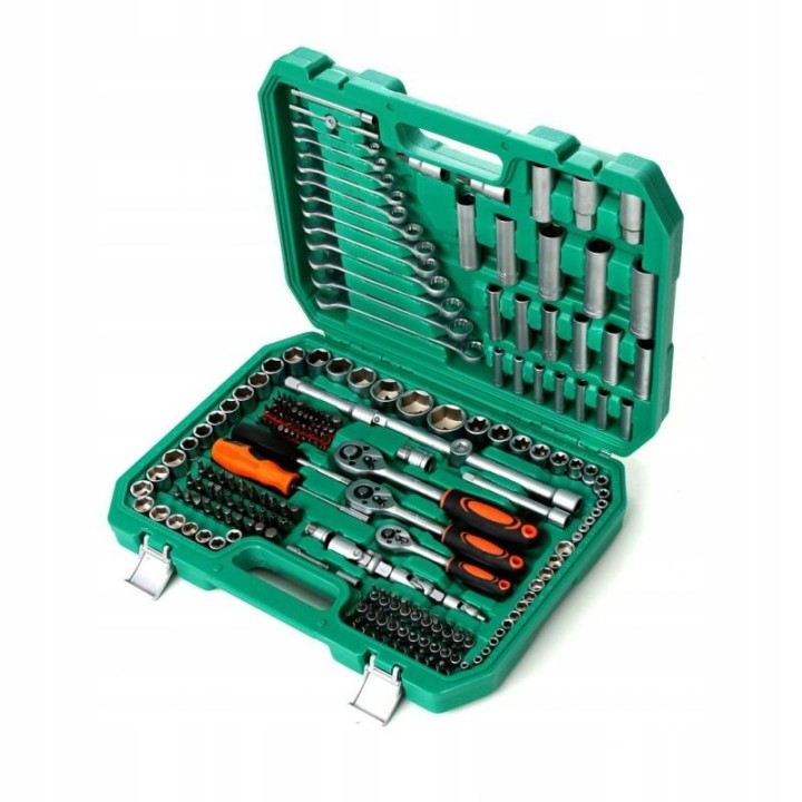 ZESTAW 216 KLUCZY KLUCZE NASADOWE TORX NARZEDZIOWY