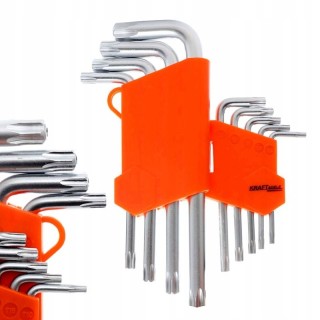 KLUCZE IMBUSOWE IMBUSY T10-T50 IMBUS KLUCZY TORX