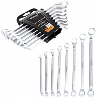 ZESTAW KLUCZE DWUSTRONNIE OCZKOWE 8 SZT 6-22MM