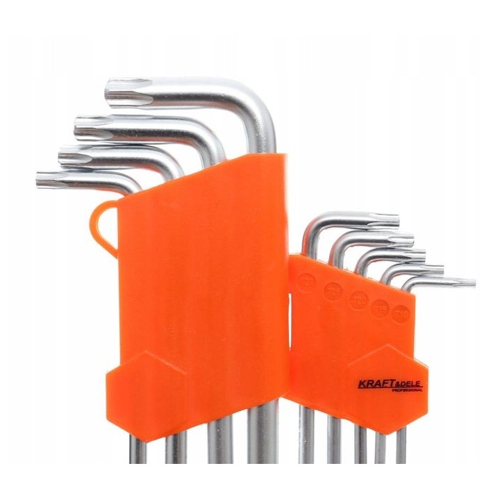 KLUCZE IMBUSOWE IMBUSY T10-T50 IMBUS KLUCZY TORX