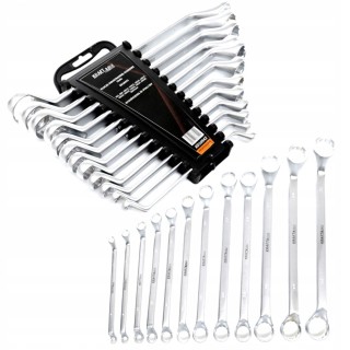 ZESTAW KLUCZE DWUSTRONNIE OCZKOWE 12 SZT 6-32MM