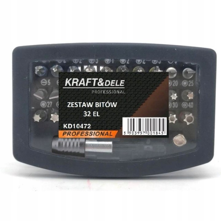 ZESTAW BITÓW KOŃCÓWEK TORX ADAPTER 32el