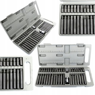ZESTAW BITÓW KOŃCÓWEK HEX, TORX, SPLINE 40 CZ