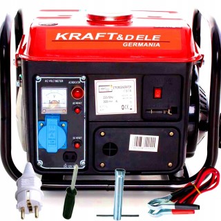 AGREGAT PRĄDOTWÓRCZY GENERATOR PRĄDU 1500W 2KM 230