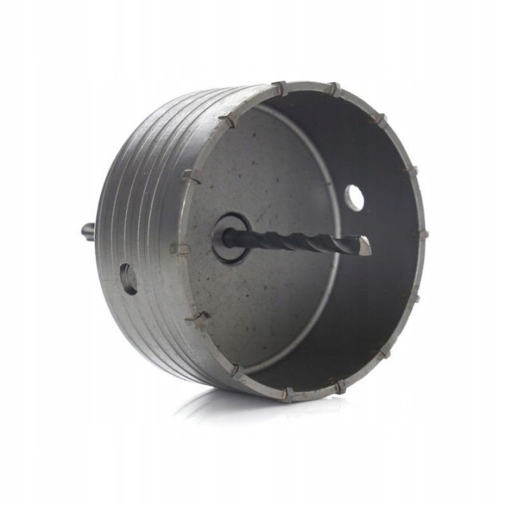 OTWORNICA DO MURU BETONU FREZ 80MM SDS+ 3 ELEMENTY