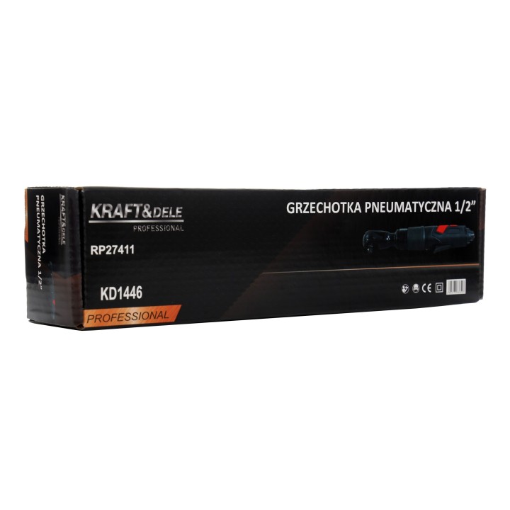 GRZECHOTKA PNEUMATYCZNA KĄTOWY KLUCZ 1/2'' 75Nm