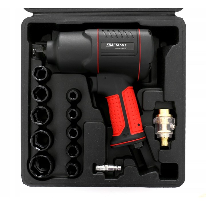 KLUCZ PNEUMATYCZNY UDAROWY 1/2" 1200Nm 17 ele
