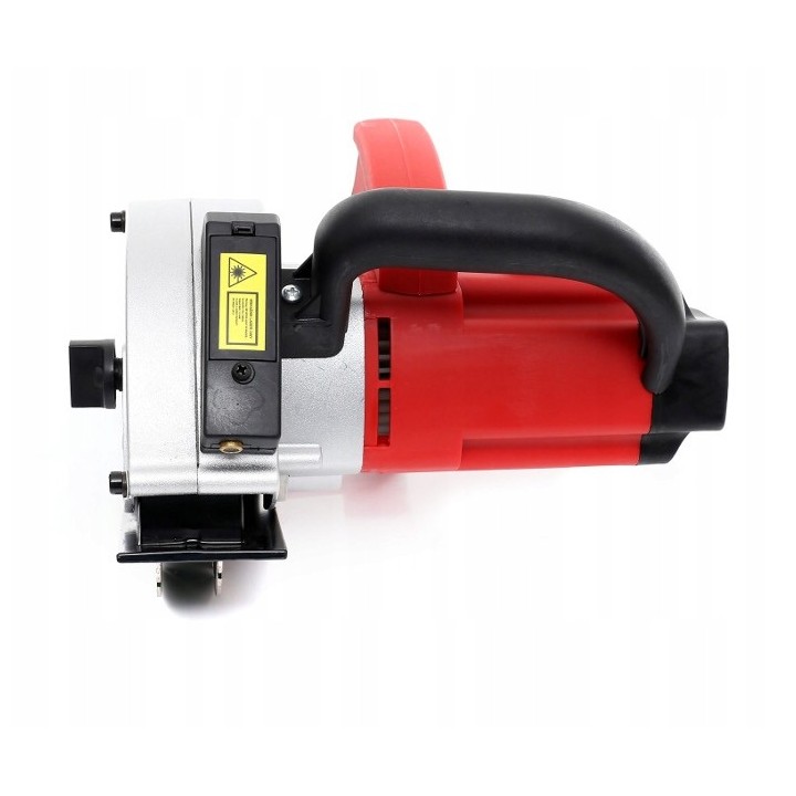 BRUZDOWNICA DO BETONU 3100W LASER WALIZKA 2 TARCZE