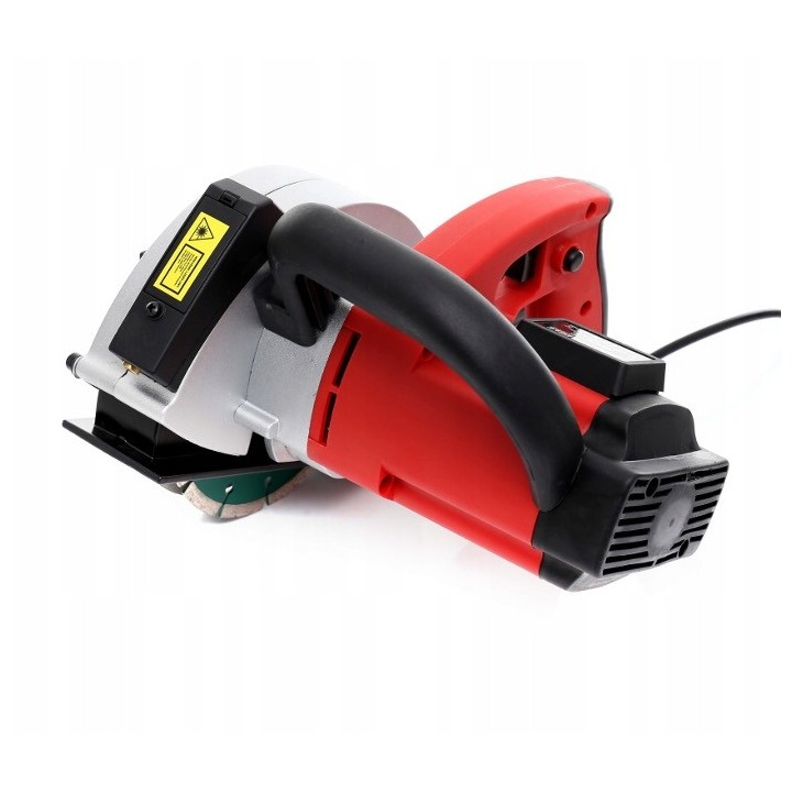 BRUZDOWNICA DO BETONU 3100W LASER WALIZKA 2 TARCZE