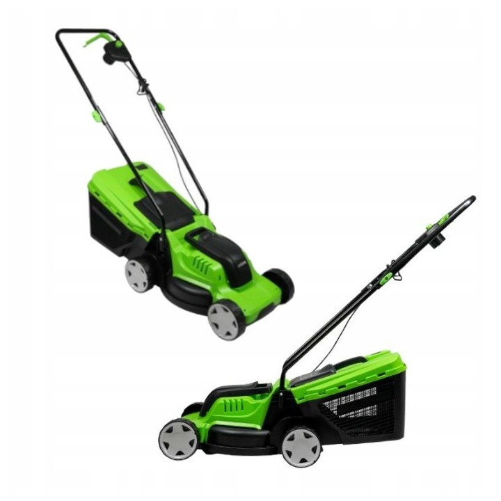 KOSIARKA ELEKTRYCZNA 2200W KOSZ 30L MOCNA