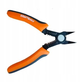SZCZYPCE PRECYZYJNE TNĄCE + ZACISKARKA 2w1 145MM