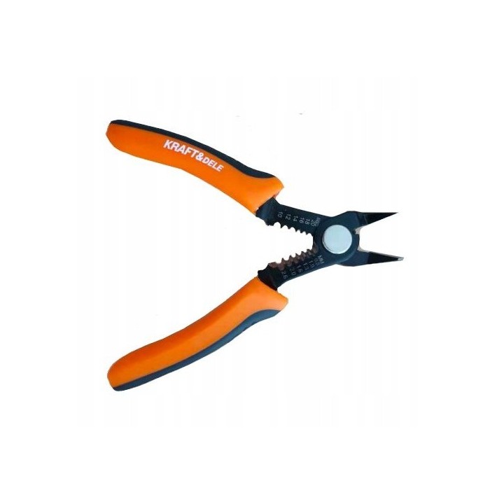 SZCZYPCE PRECYZYJNE TNĄCE + ZACISKARKA 2w1 145MM