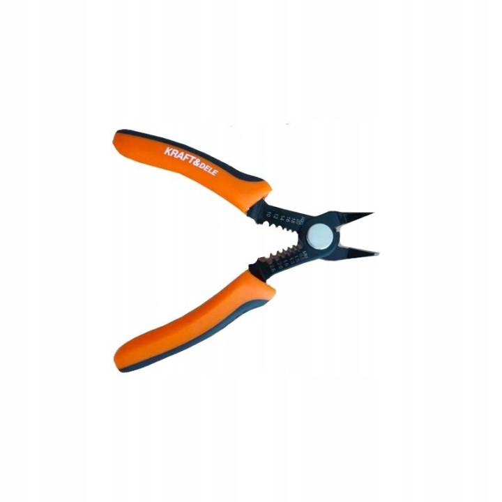 SZCZYPCE PRECYZYJNE TNĄCE + ZACISKARKA 2w1 145MM
