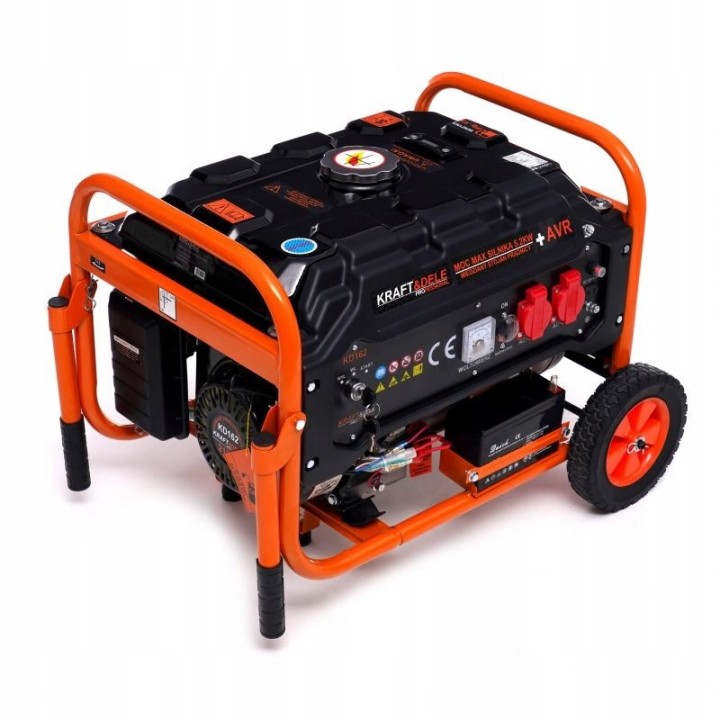 AGREGAT PRĄDOTWÓRCZY 3500W 1 FAZOWY 7KM GENERATOR