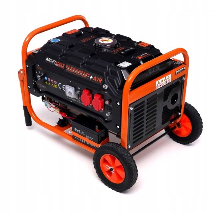AGREGAT PRĄDOTWÓRCZY 3500W 1 FAZOWY 7KM GENERATOR